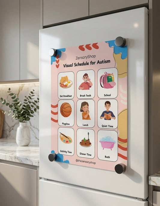 Visual Schedule for Autism — Printable Daily Routine Cards