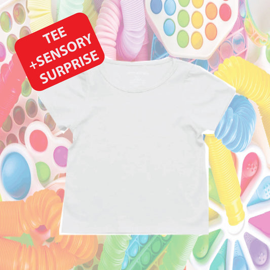 Sensory Fun Pack with sensory-friendly tee and surprise gift