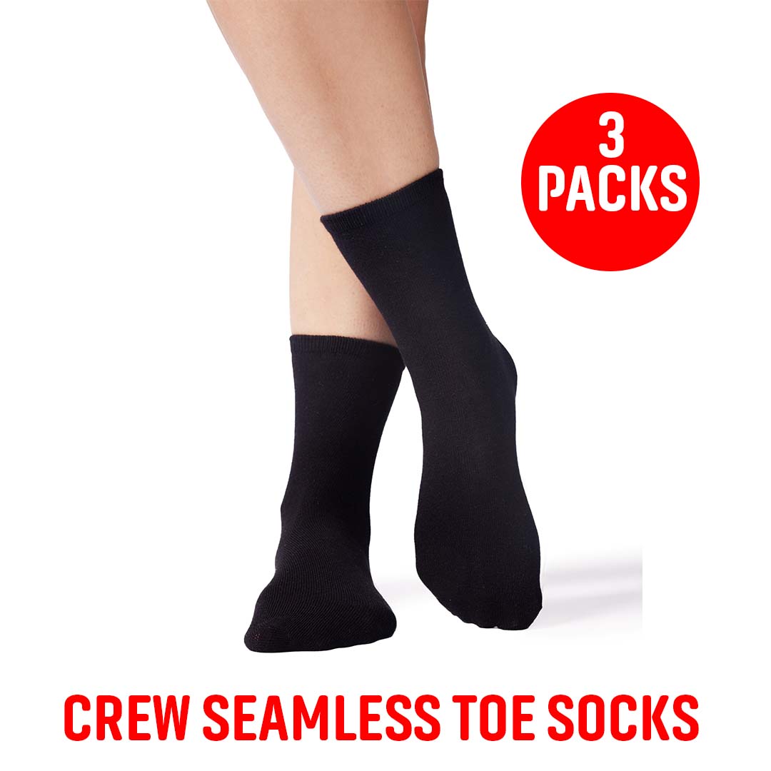Crew SmoothToe™ Socks – 3 Pack